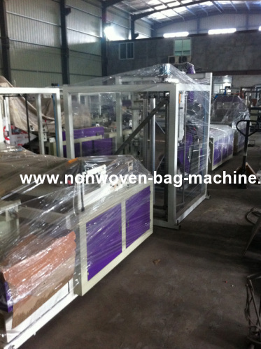 2012 Fashionable Non woven bag making machine manual