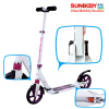 Two 200mm big wheels kick scooter for adult with double suspensions