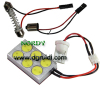 Led Reading Light DPCB-6W ,LED dome light, led dome lamp,Car Top Light, Festoon Light, car dome light, Led dome Bulbs