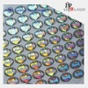 Hologram label, holographic sticker, laser logo design