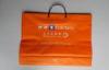 Die Cut Orange Soft Loop Handle Bag LDPE / PPE for Gift Packaging