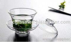 Hand Made Borosilicate Glass Tea Cup
