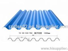 profiled steel sheet pressure plate