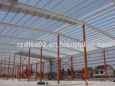 Prefabricated steel structure workshop