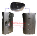 Professional Full Range Plastic Passive / Active Audio Speaker PT08 / 08A