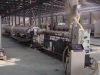 PE PP plastic pipe extrusion production line