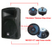 12 Inch Sound Speakers Boxes with SD Card and USB PT12 / 12A