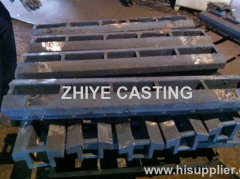 Carbon Steel Engineering Machinery Casting Plate