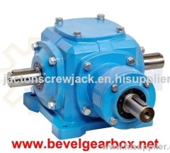 spiral bevel gears cross-shaft gearbox 90 degree transmission gearbox 90 degree angle gear box
