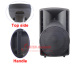 Professional Passive / Active Plastic Stage Speaker Box PL10 / 10A