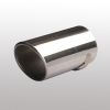 Straight auto exhaust pipe for MPV