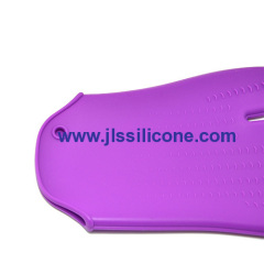 Woman silicone heat resistant oven mitt