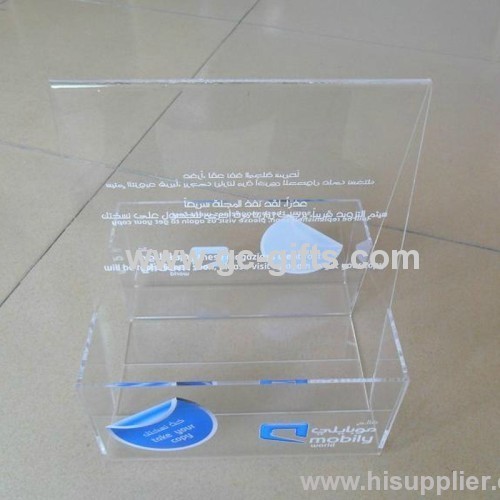 Attract the attention of the clear acrylic display rack