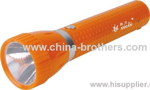 LED RECHARGEABLE TORCH FLASHLIGHT acid battery