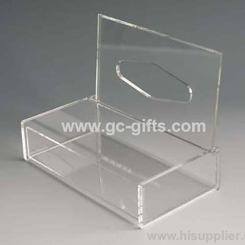 Nice acrylic tissue box of smooth surface