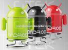 Android Robot Micro SD Mini Speaker , MP3 MP4 Music Sound Box