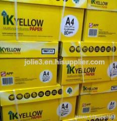 IK Yellow Multipurpose Copier Paper A4 80gsm 210 x 297mm