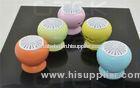 Mushroom Portable Mini Speaker , Silicone Hands Free Speakerphone