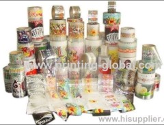 Thermal transfer film for vending machine/Heat transfer market products