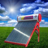 2013 hot sales red color paint integrated unpressurized solar water heaters/solar geyser ( manufacture )
