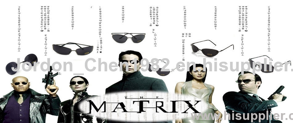 Matrix sunglasses and Flag logo sunglasses
