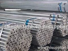 BS1387 Cold Rolled Pre galvanized steel pipe tube