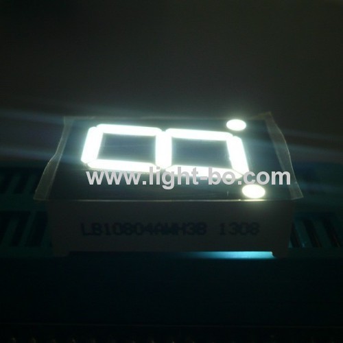 Ultra Briht White common anode 0.8 inch single digit 7 segment led display for EPI / Rate Screens