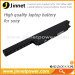 High quality laptop battery with full capacity for sony BPS22