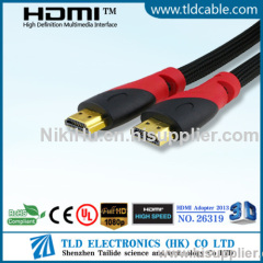 High Speed HDMI Cable for 3D LED TV Dual Color