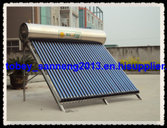 304 All Stainless steel with CE certificate evacuated tube Compact pressurized Solar Water Heaters ( manufacturer )