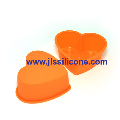 mini sweet heart silicone bakeware moulds