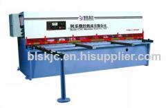 Order 5 meters large hydraulic pendulum shearing machine