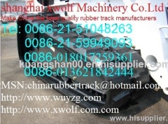 Sumitomo excavator rubber track