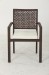 tempered glass rattan dining table and chairs