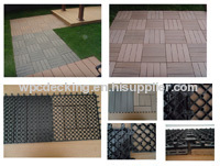 wpc decking tiles for garden