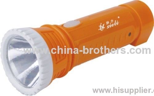 1led 9988 led rechargeable plastic flashlight