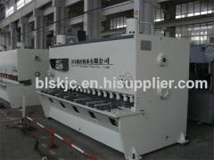 Numerical control system, hydraulic brake type shearing machine