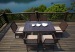 Patio furniture rattan table and chairs