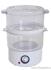 2 Tiers mini electric food steamer