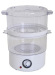 2 Tiers mini electric food steamer