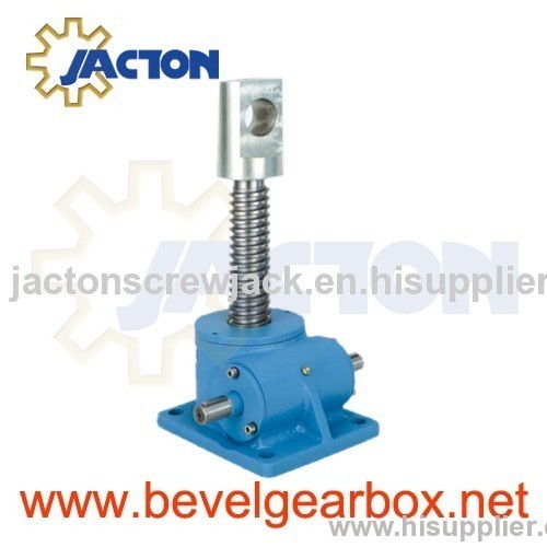 mechanical gears screw jack, threaded rods screw jack high speed load screw jacks