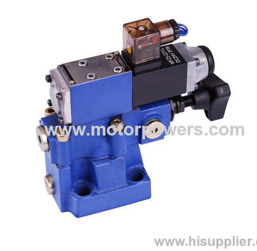 Threaded connection Pilot operated relief hydraulic pressure control valve