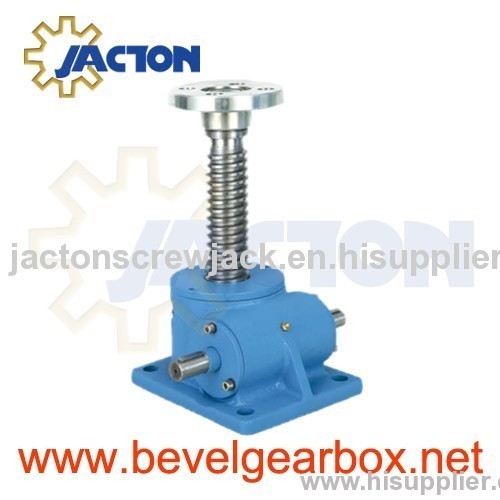 long travel screw jack, heavy duty jacks, heavy lifting with screw jack, heavy screw jack, large travel, heavy load