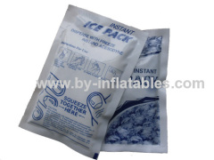 Instant cold pack for reducing the pain of slight sprains, bruises, strain