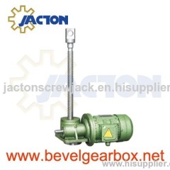 acme screw jack and motor, electro mechanical screw jack, electric machine screw actuator