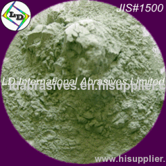 Green Silicon Carbide Powder JIS#1200 and JIS#1500