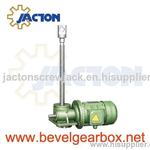 110v motorized screw jack,electric motor with a screw jack,motorised jack,mini electric screw jack
