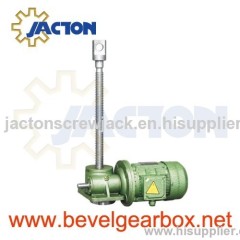 electric worm gear screw jack, ball screw jacks electric, electric screw lift, motor driven 20 ton jack