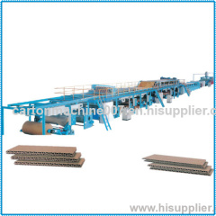 3,5,7 ply Corrugated cardboard production line High speed Automatic