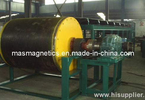 Dry Drum Magnetic Separator iron sand mining equipment mineral separator magnetic products